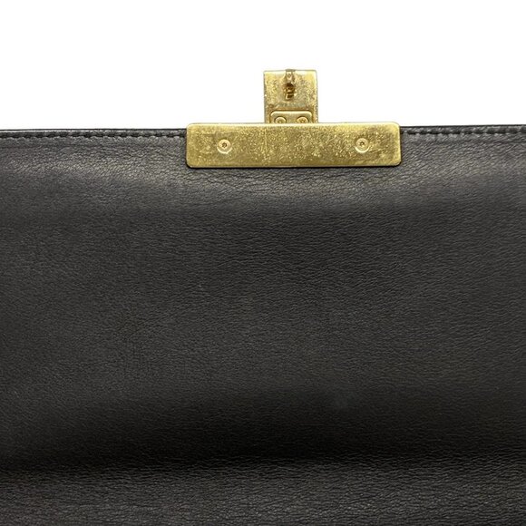 Auth GUCCI Padlock GG Supreme 409486 Beige Ebony Black PVC Leather Shoulder Bag - Picture 11 of 16